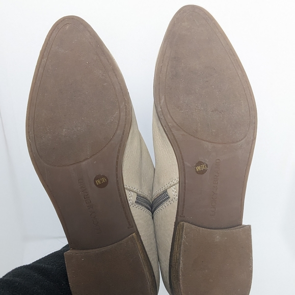 Lucky brand leather perrma ankle boots - Picture 14 of 16